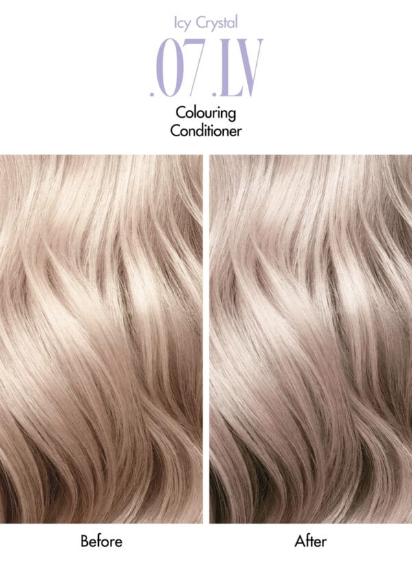 Glam+Color Cristal glacé .07 . Après-shampooing Colorant LV – Image 2